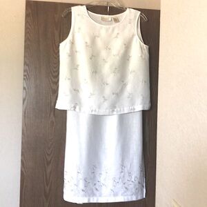 Linen top and skirt